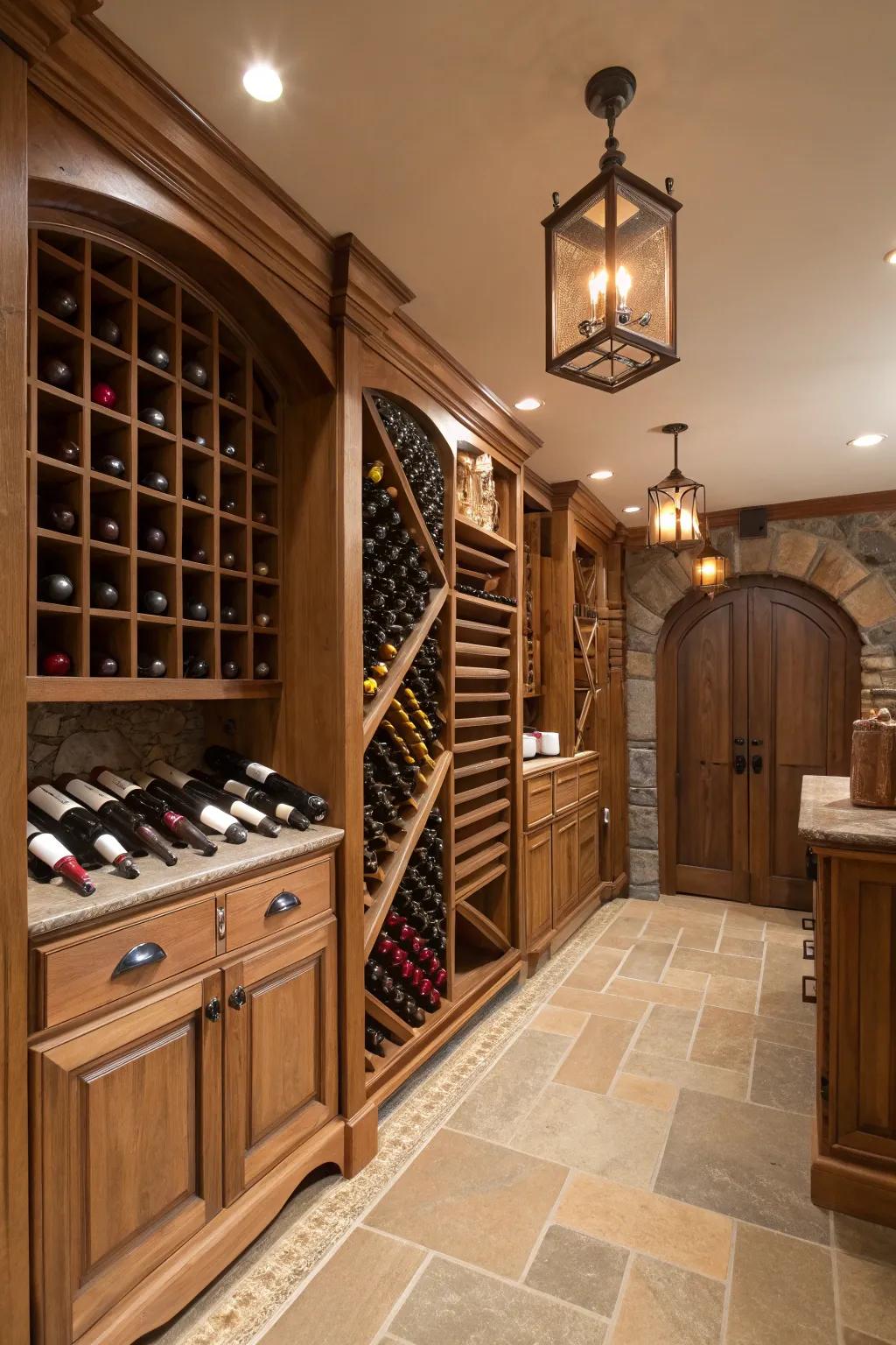 Preserve and showcase your wine selection in a luxurious environment.