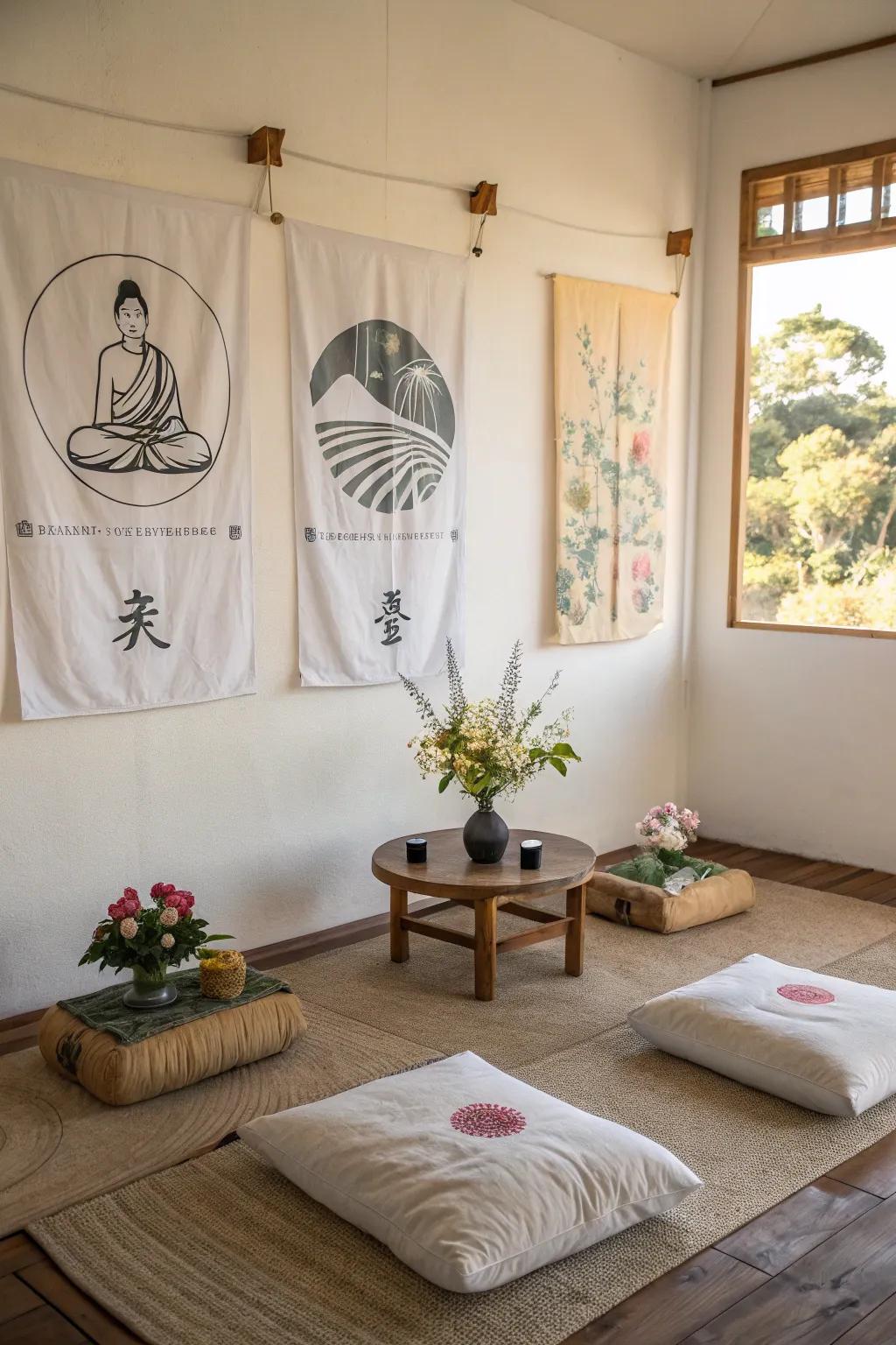 Attain tranquility and calm with mindfulness-focused art.