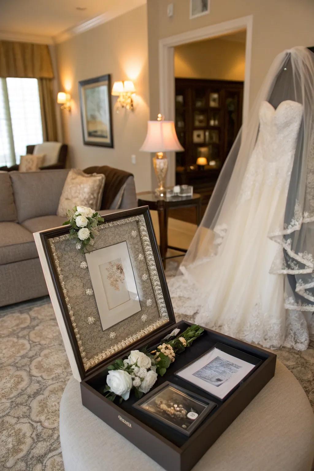 Hold onto the magic of your wedding day with treasured mementos.
