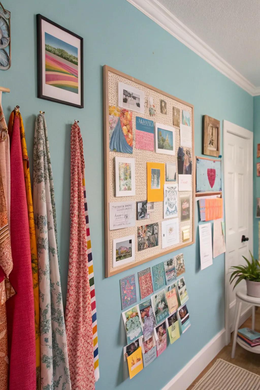 Let your inspiration board evolve along with your artistic development.