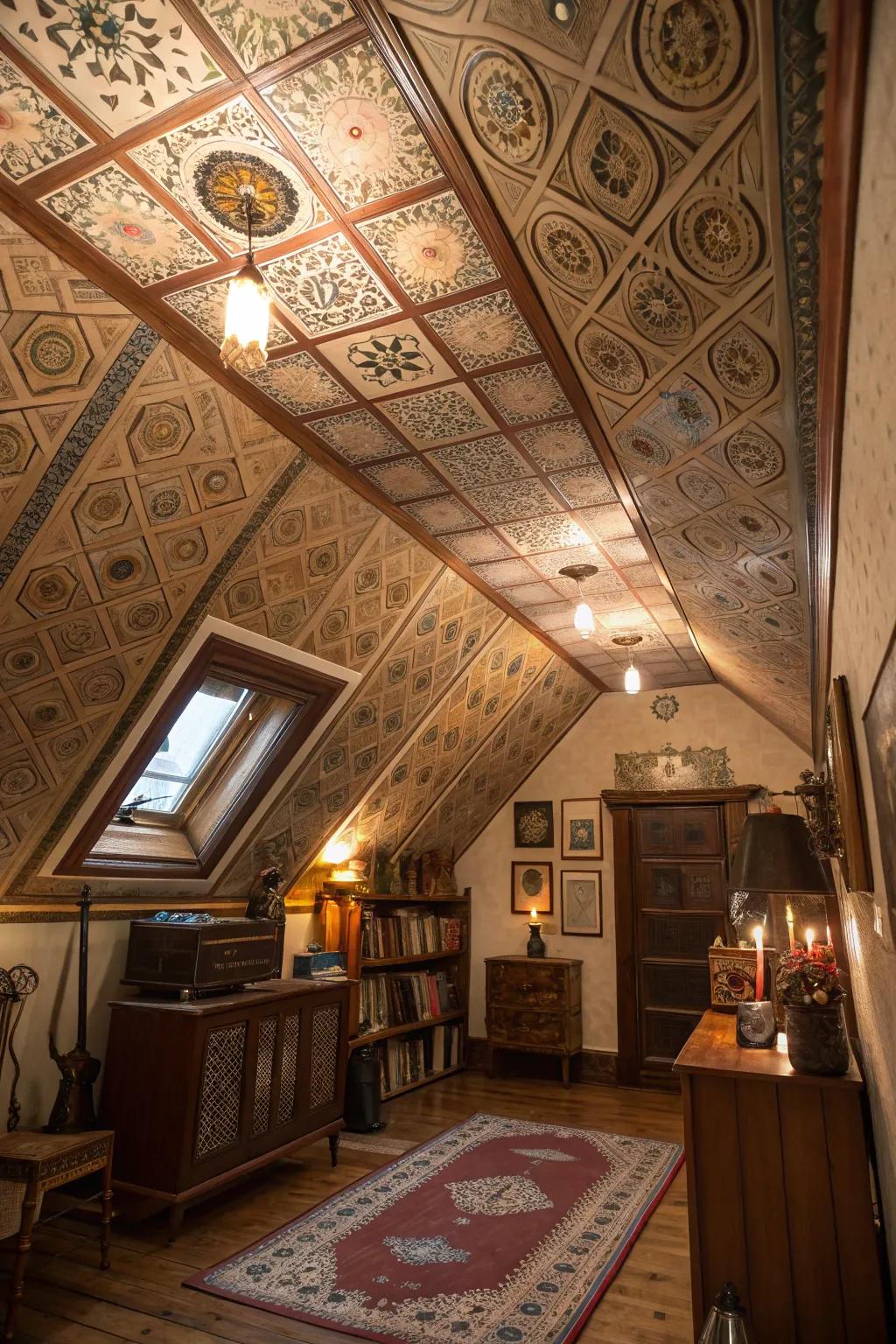 Unite elegance and practicality with decorative ceiling panels.