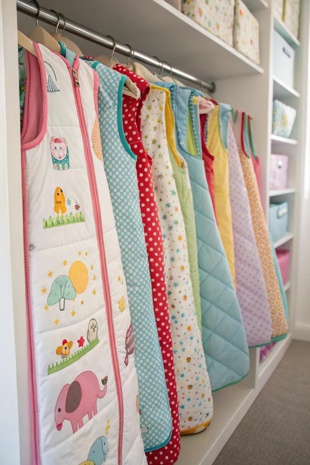 A variety of cozy nights bags promising a restful night's sleep.