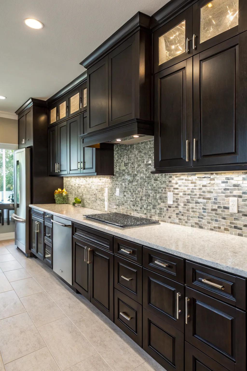 Illuminate your space with clear art tiles.