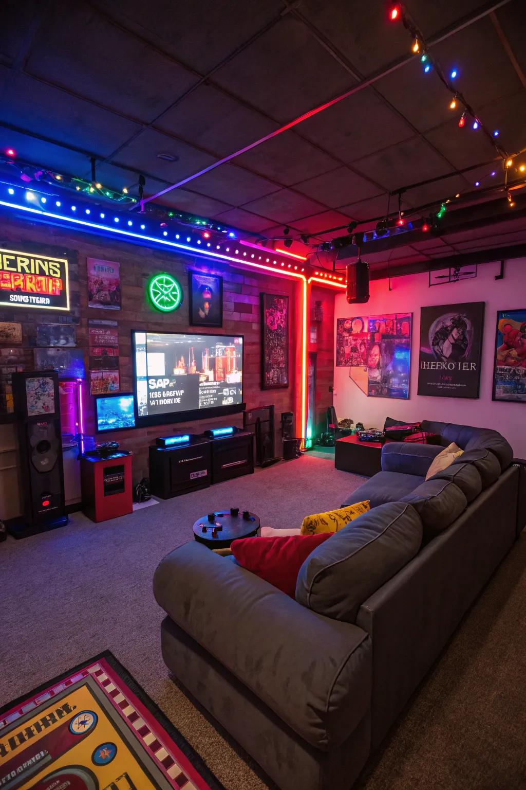 Make your game room personal with decor that resonates with you.