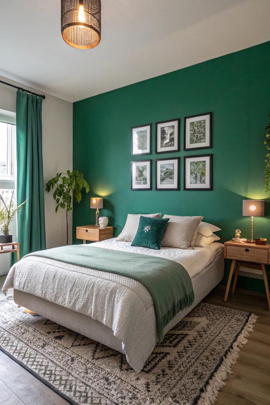 Transform your room with a bold wall finish.