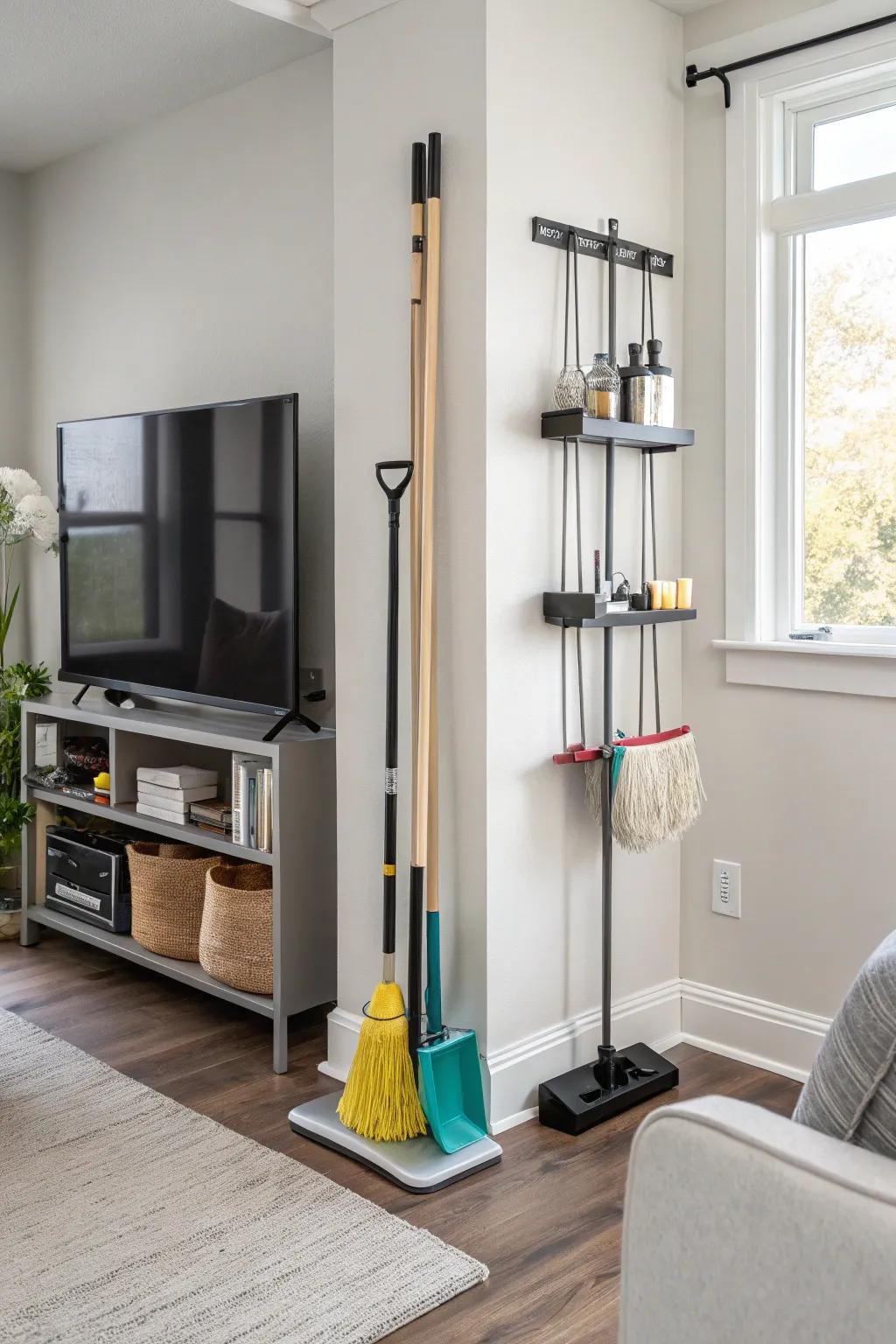 A neat design can make organizing options part of your design.