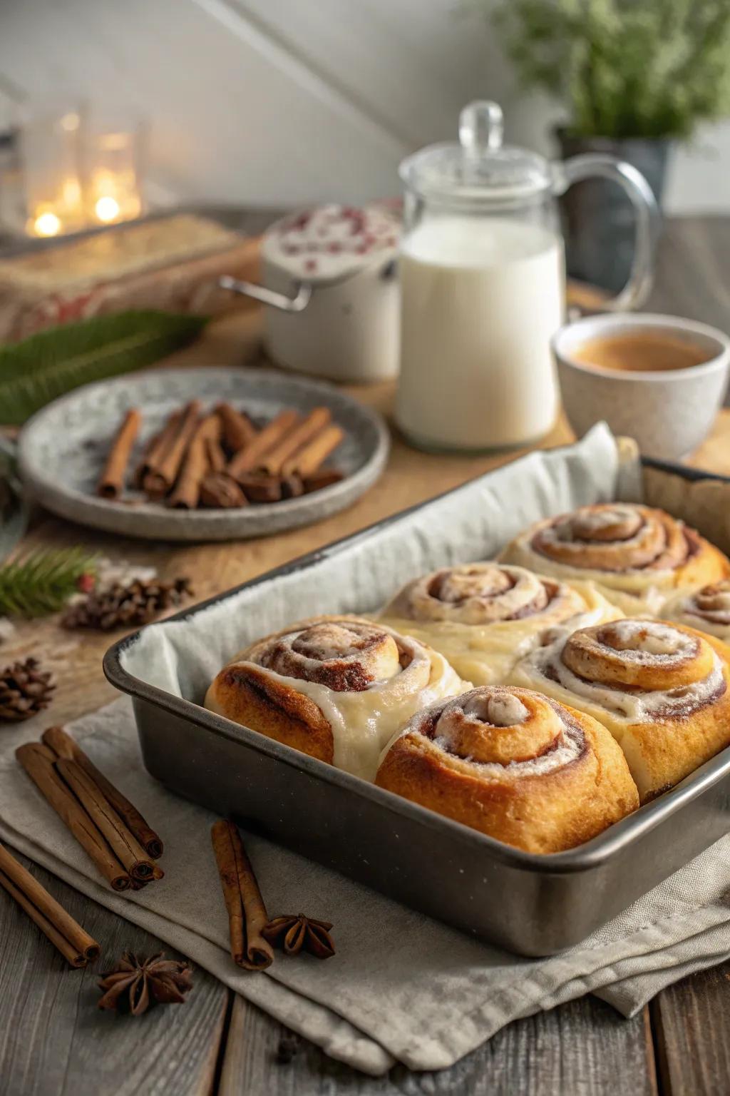 Sweet rolls that are the ultimate brunch treat.