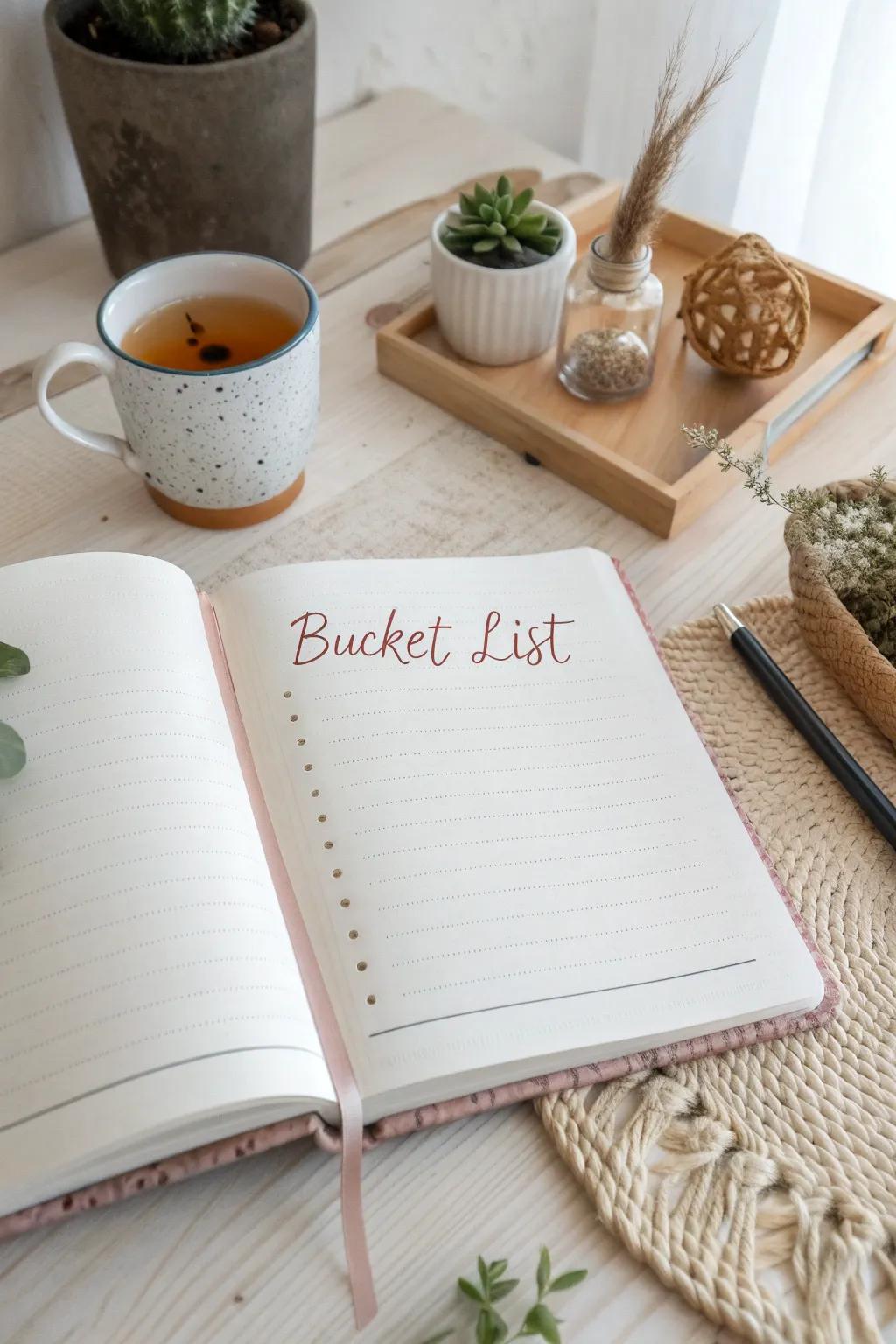 Dreams in Ink: Craft your future, one goal at a time.