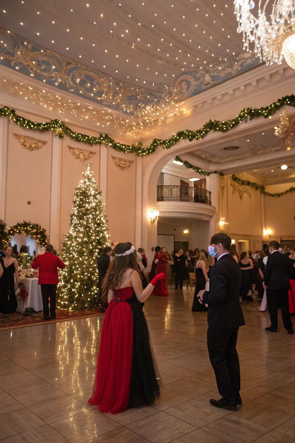 Dance the night away shrouded in mystery at an Enchanted Masks Evening.