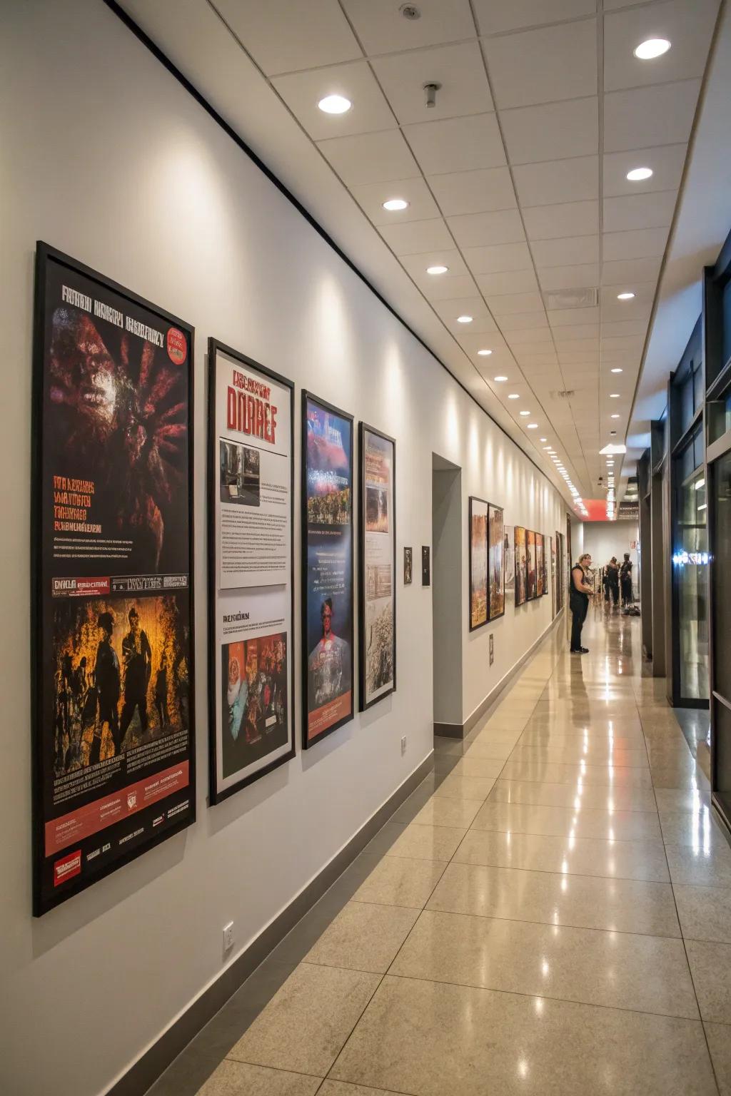 Event posters allow you to cherish special moments as stylish decor.