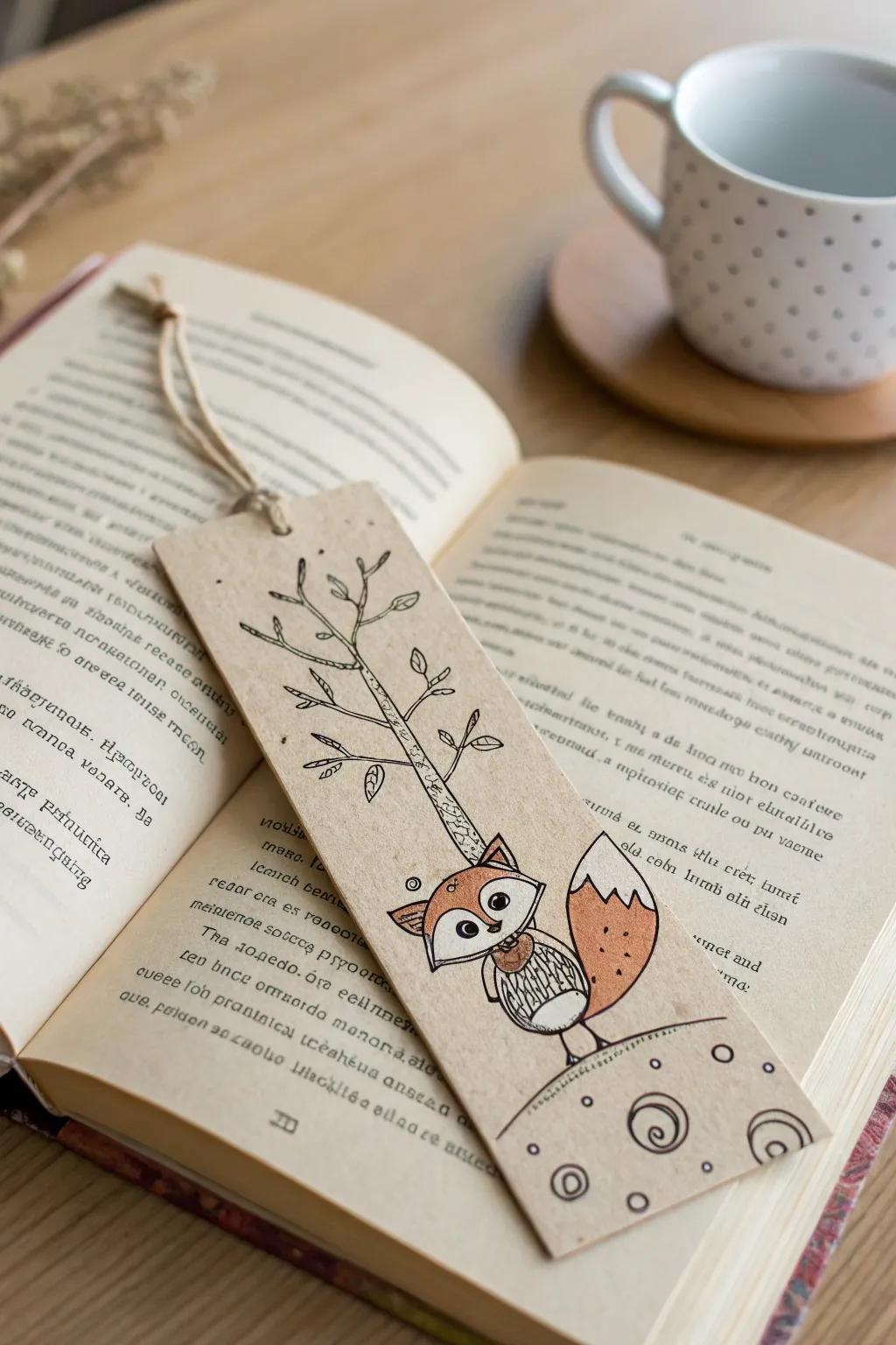 Add a dash of whimsy to your reading with charming animated friend bookmarks.