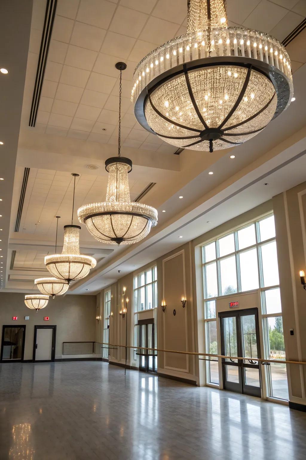 Illumination that establishes the ideal atmosphere.