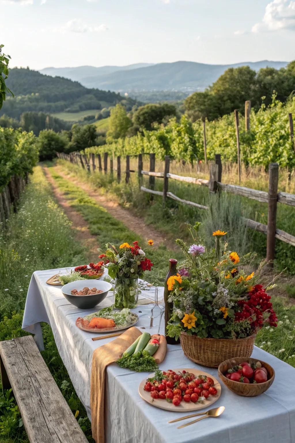 Enjoy a fresh, local, field-to-fork food experience.