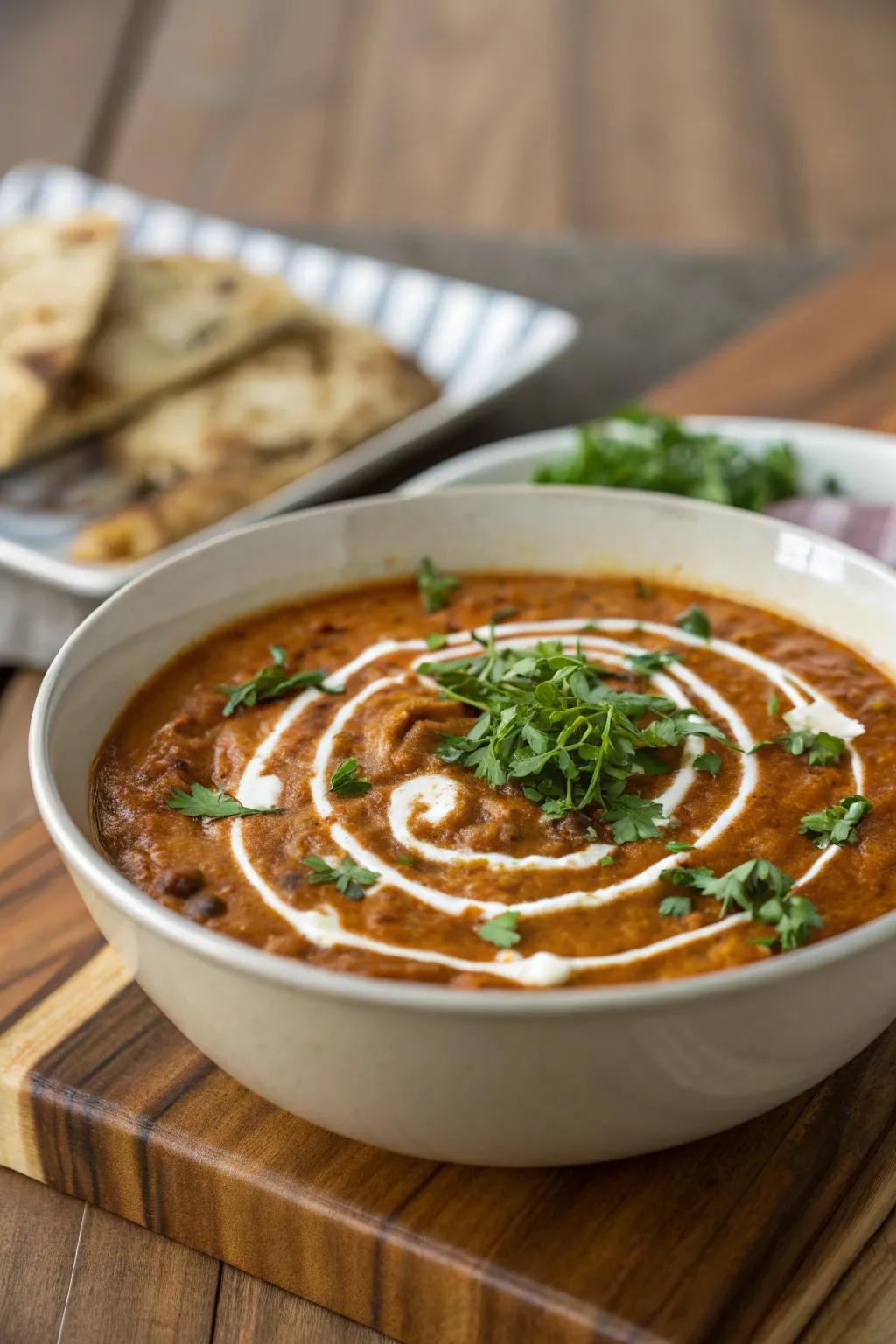 Rich and creamy lentil delight, a classic Diwali dish.