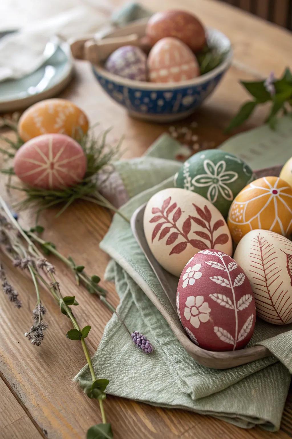 Get creative with crafty egg decorating this Easter.
