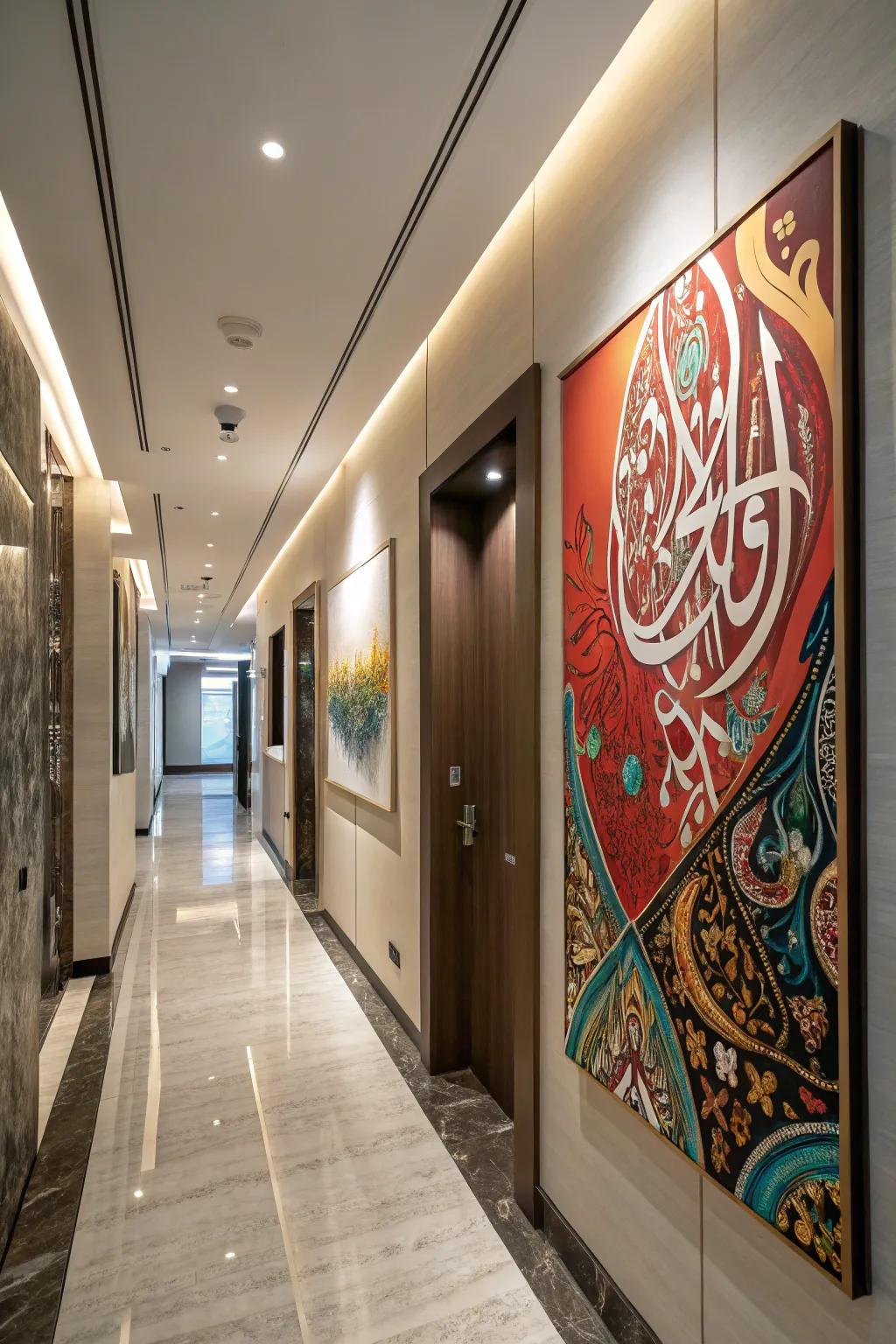 Abstract Islamic design delivers a contemporary spin on classic themes.