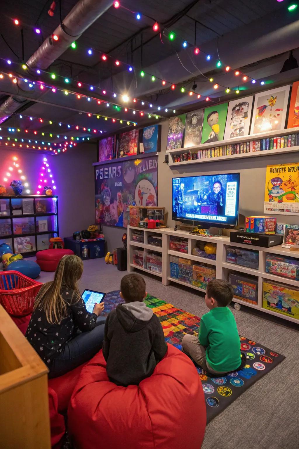 Unite the family with an energetic play zone.