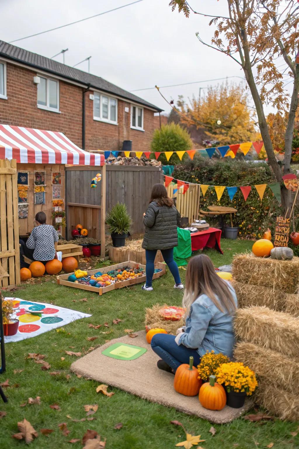 Infuse the merriment of a seasonal festival into your fall birthday for a day characterized by enjoyment and festivity.