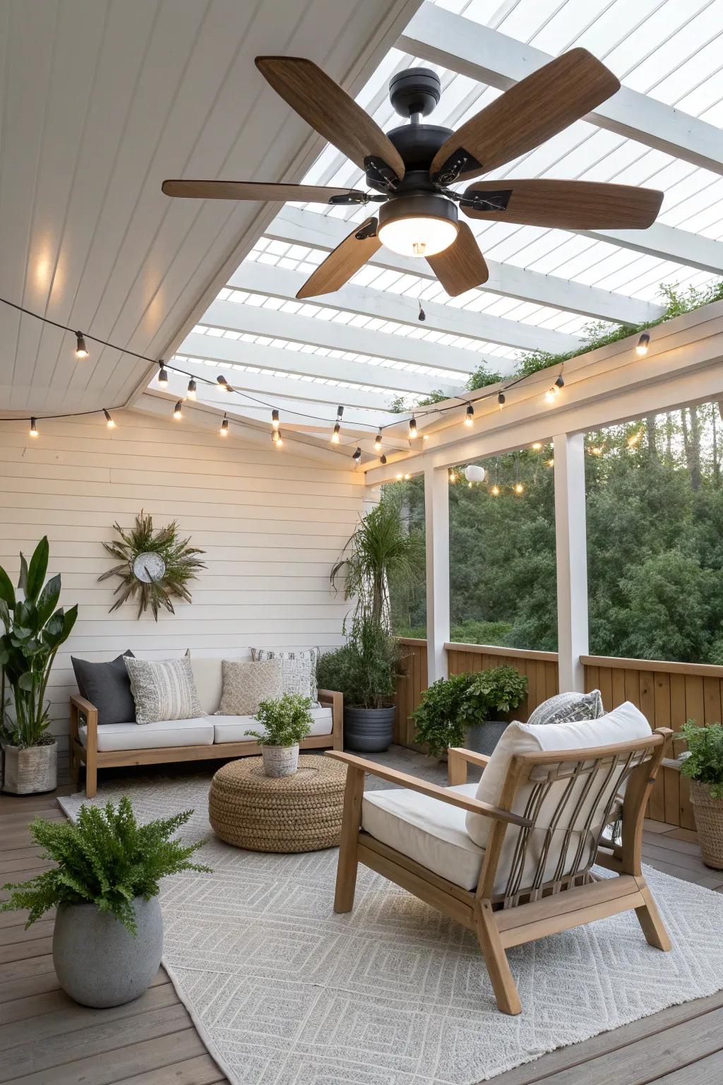 Improve your exterior unwinding with stylish deck ventilators that maintain a gentle breeze. 🌿 #DeckGoals #OutdoorLife