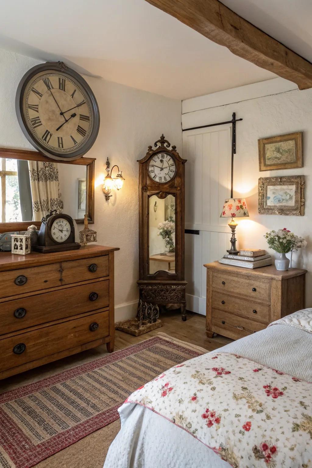 Antique treasures bring unique individuality and allure.