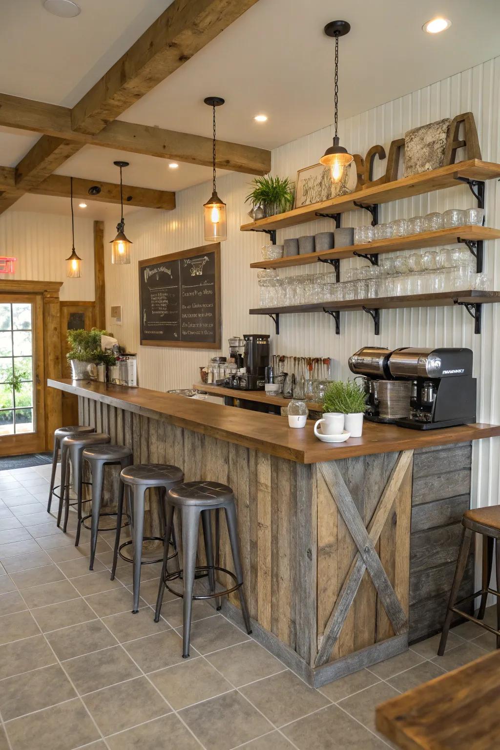 A harmonious material combination.