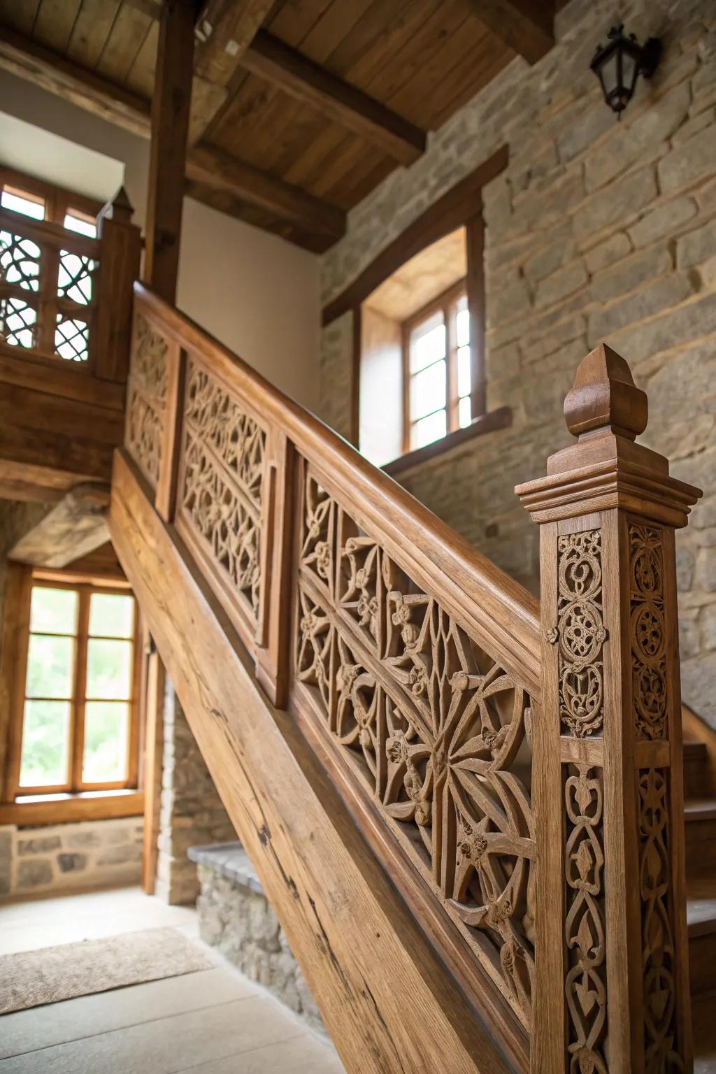 Symmetrical patterns introduce a contemporary twist to homespun appeal.