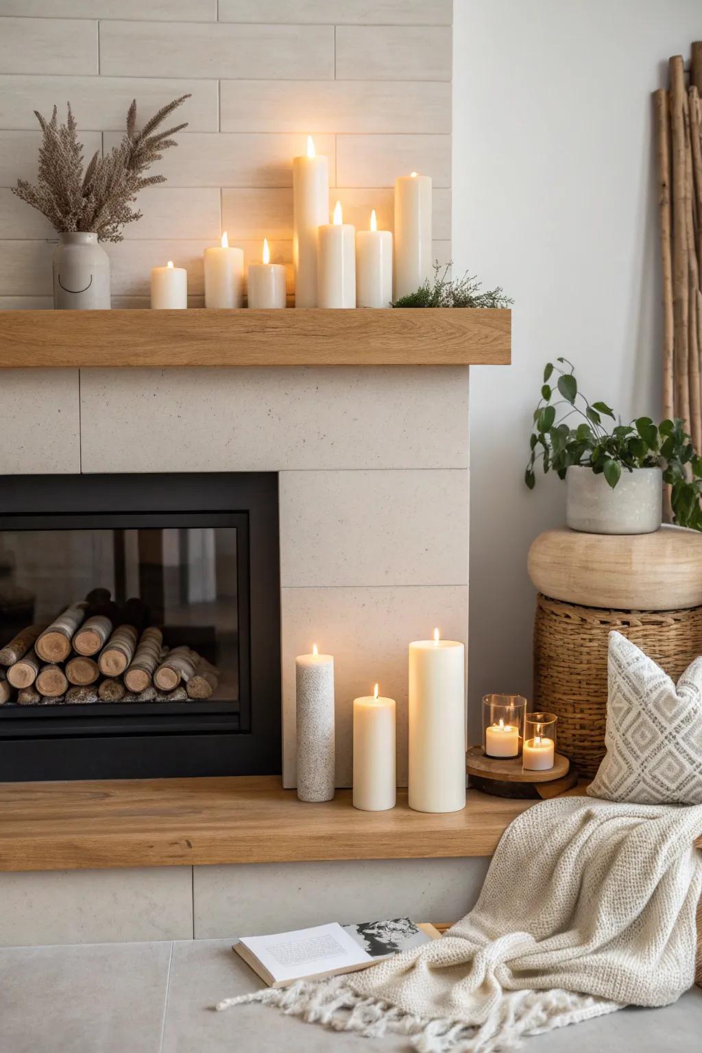 Welcome the allure of simplicity through an understated light source layout.