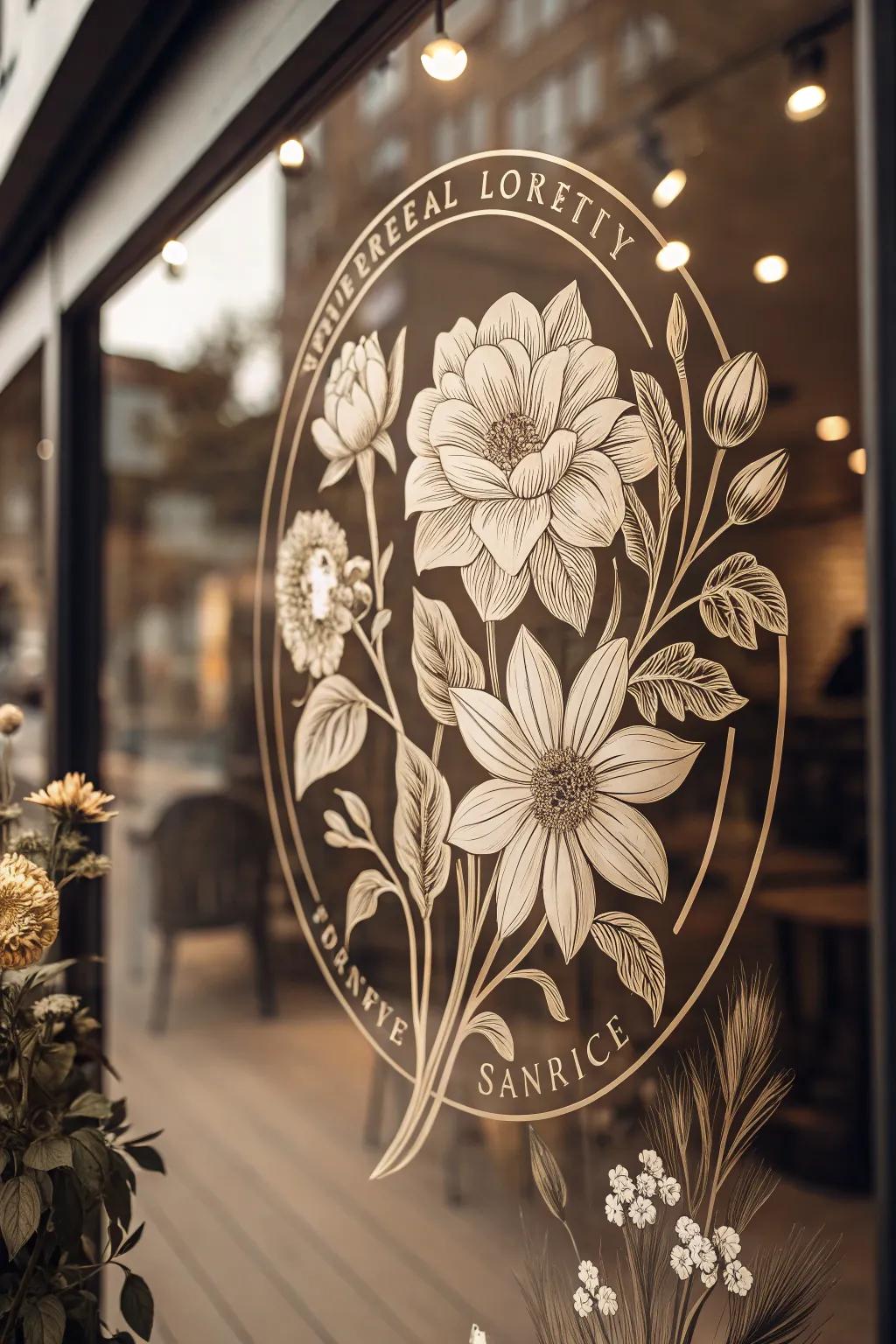 Vintage botanical prints contribute a nostalgic allure.