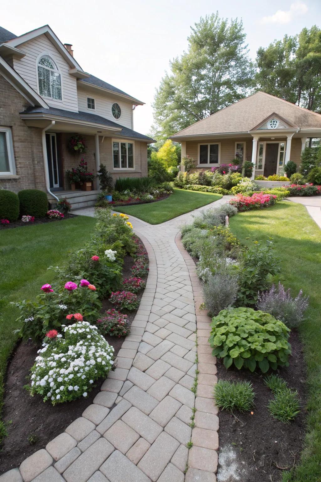 Symmetrical and asymmetrical designs bring unique personality