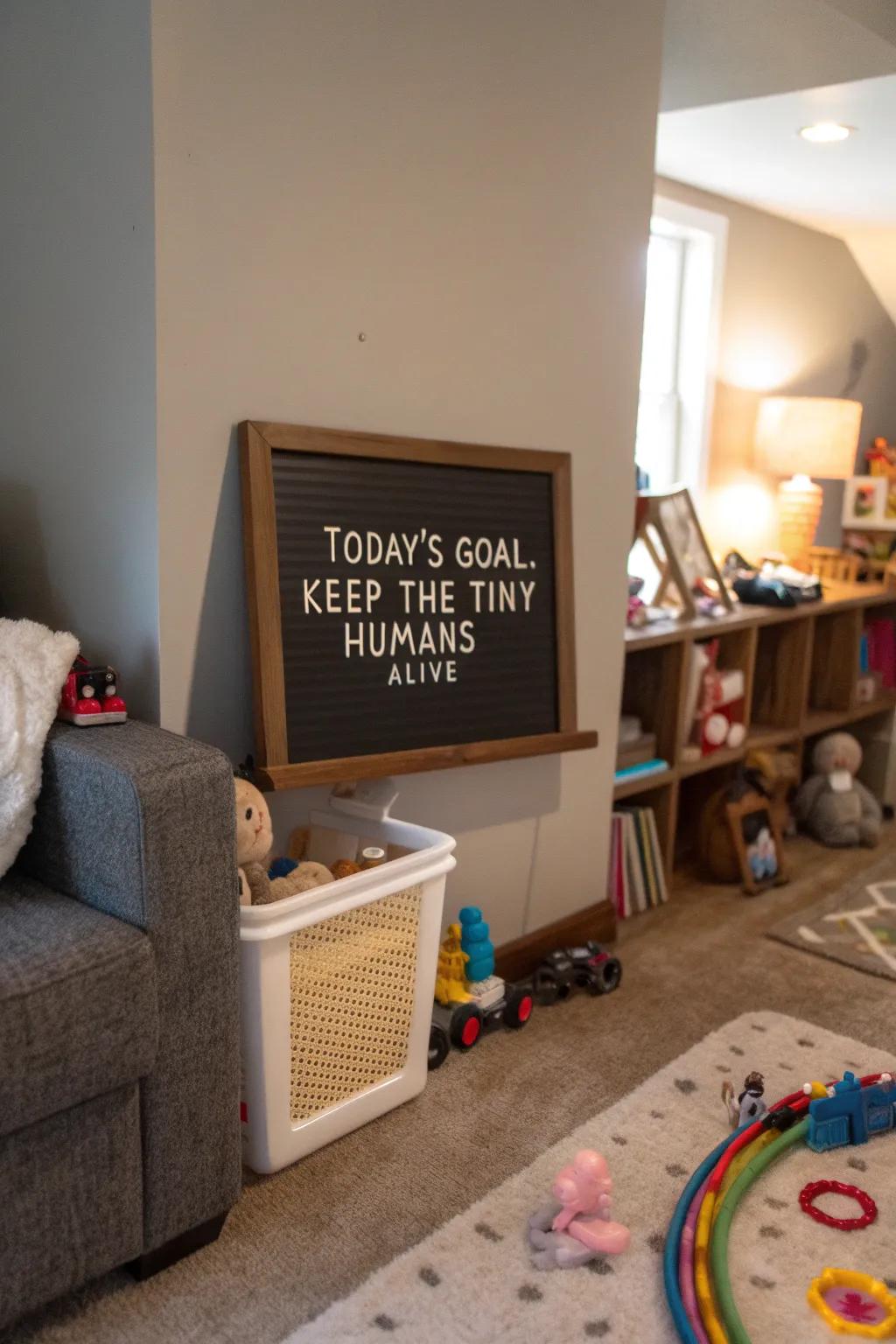 A fun reminder for every parent.