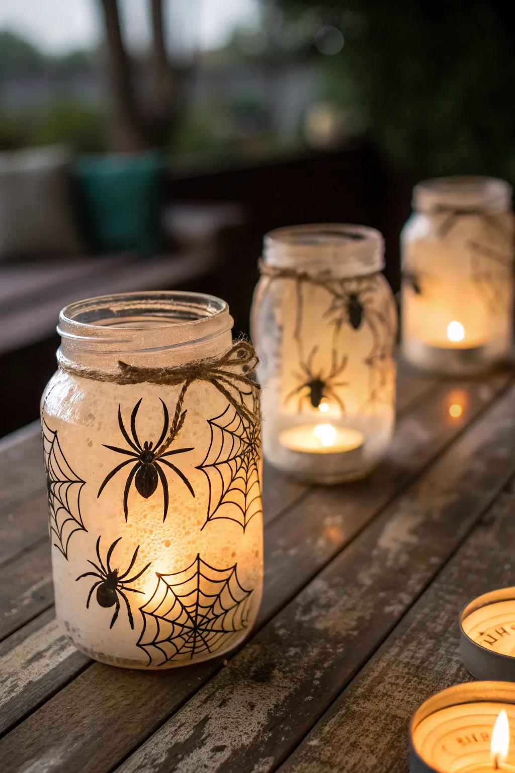 Brighten your area with these frightening, shadow-casting beacons.