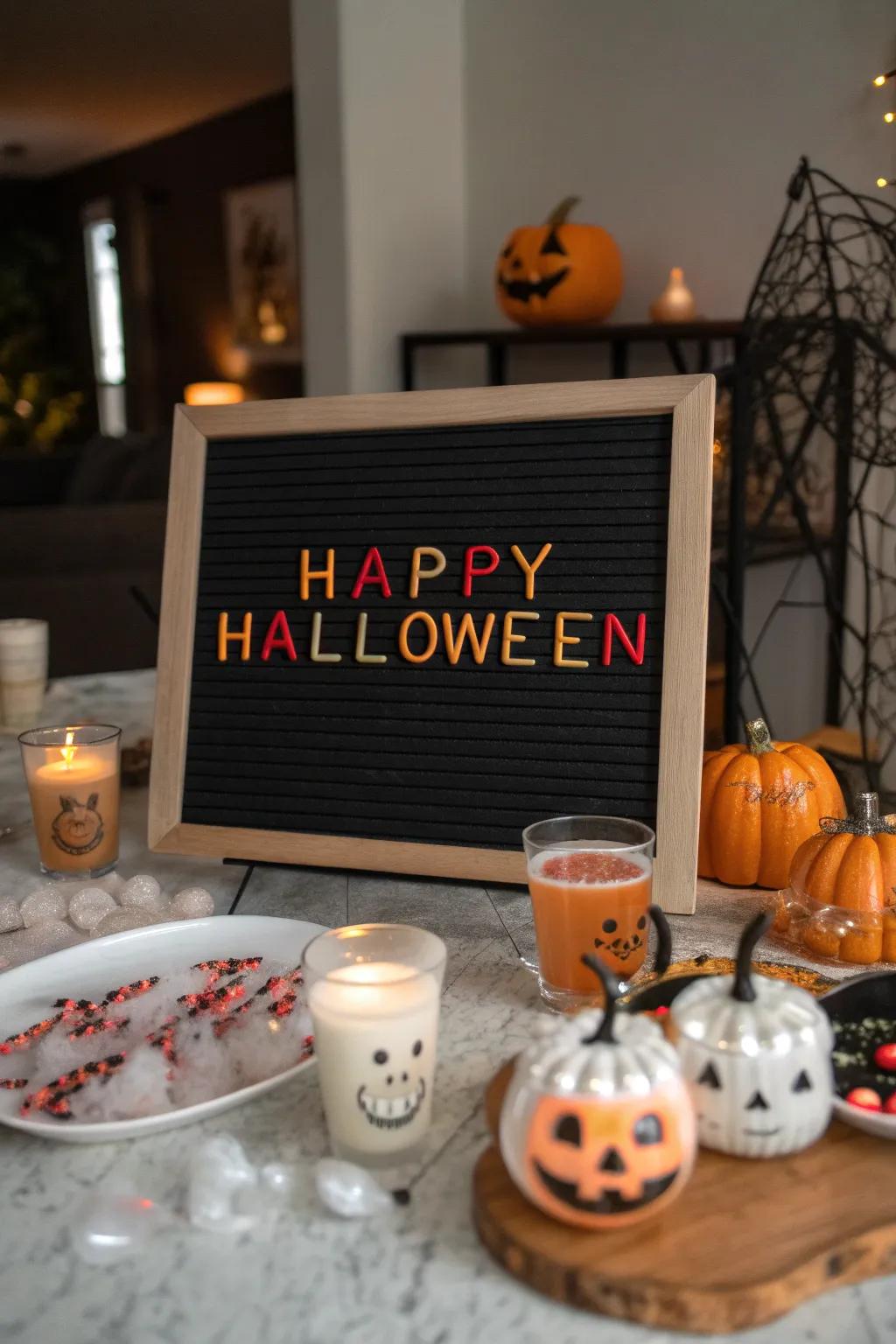 Participate in the Halloween celebrations through an eerie invitation.
