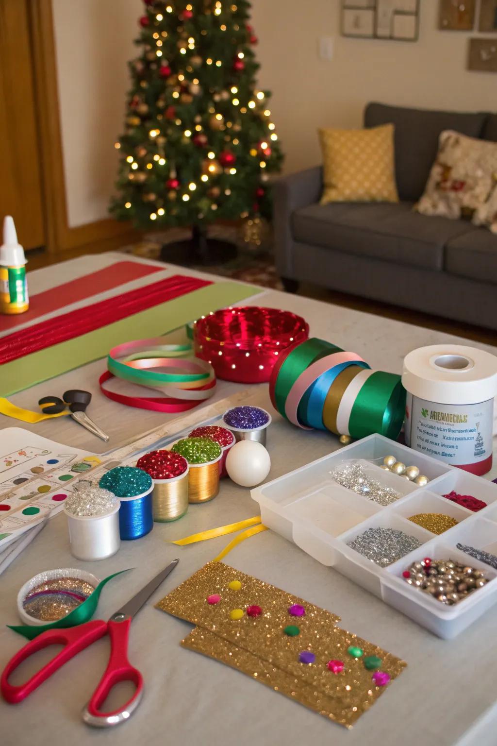 Personalize your holiday decor with custom-made ornaments.