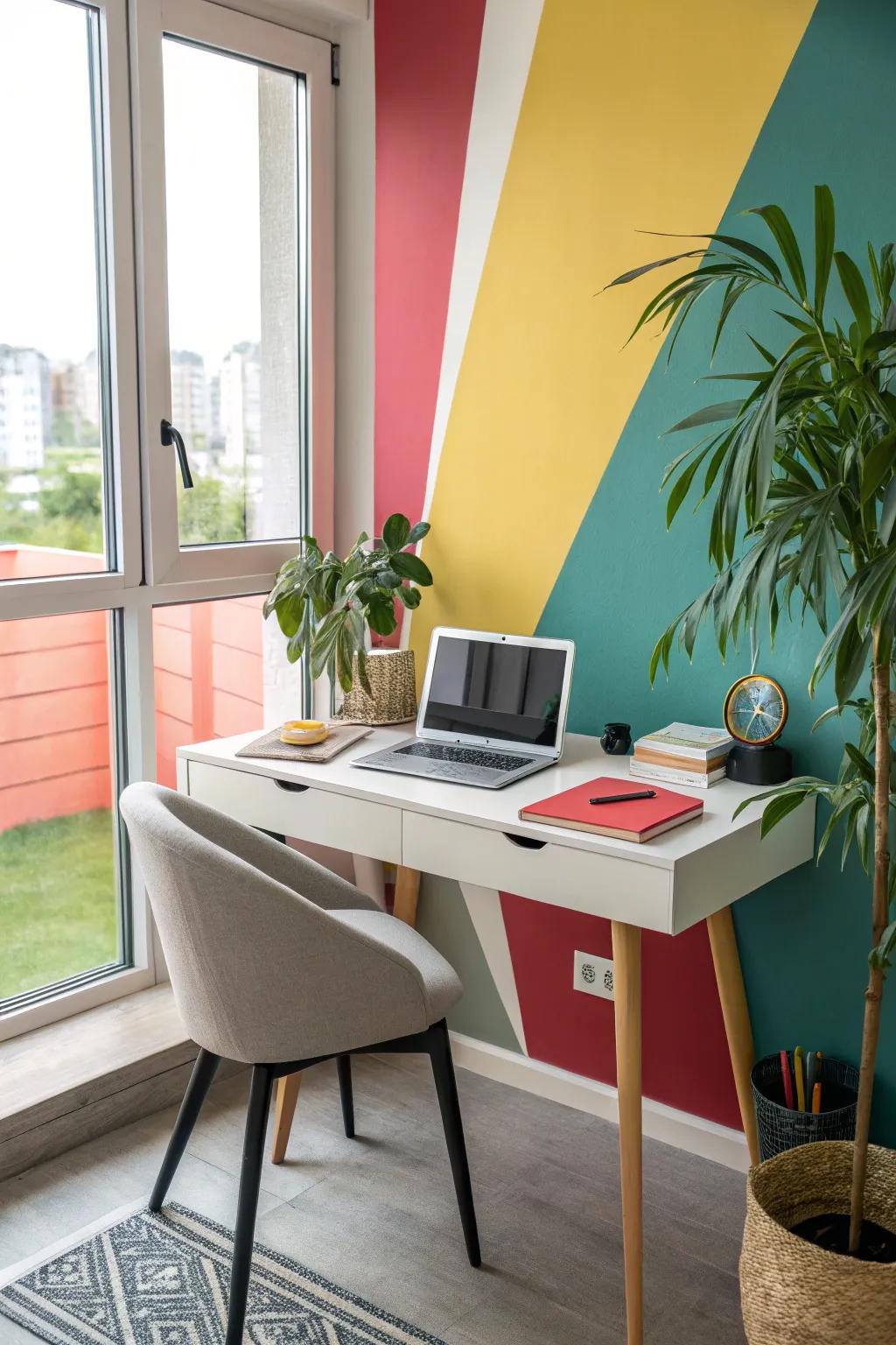 Color separation: painting your way to focus.