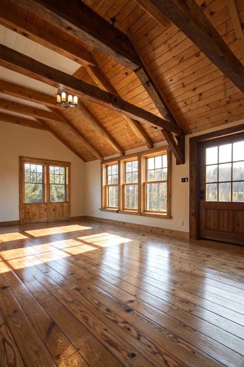 Improve your home with the timeless beauty of timber.