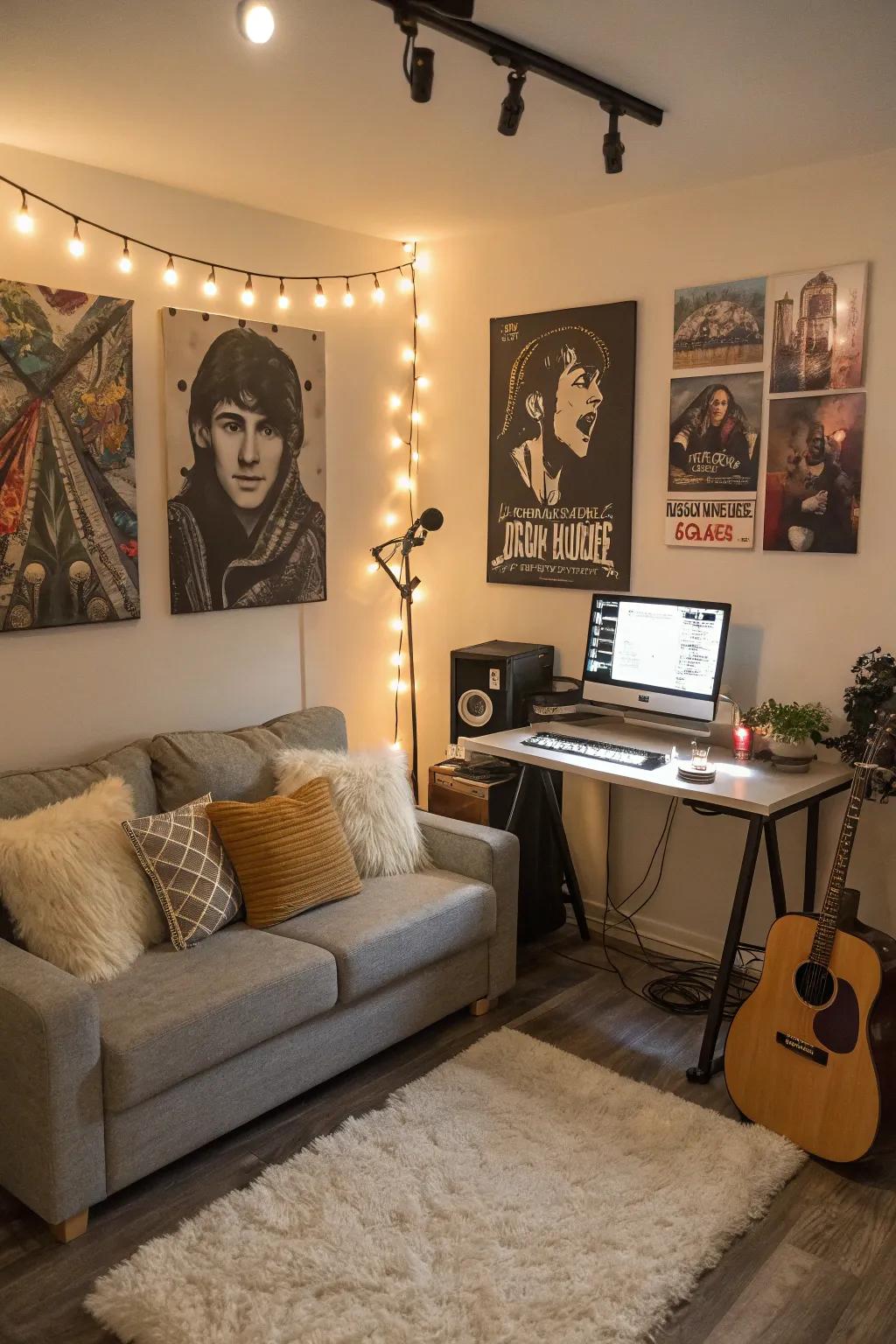 Let your decor serve as a catalyst for your creativity.