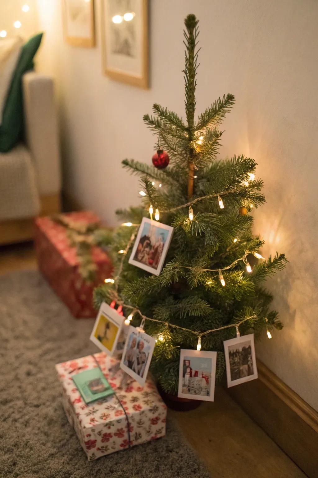 Decorative tree presentation adds appeal to your festivities.