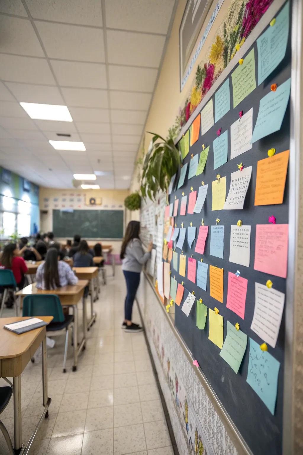 Daily messages to inspire and uplift students.