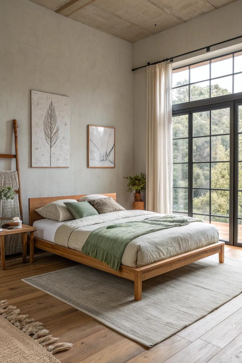 Feel grounded with compact furniture that brings a sense of openness and tranquility.