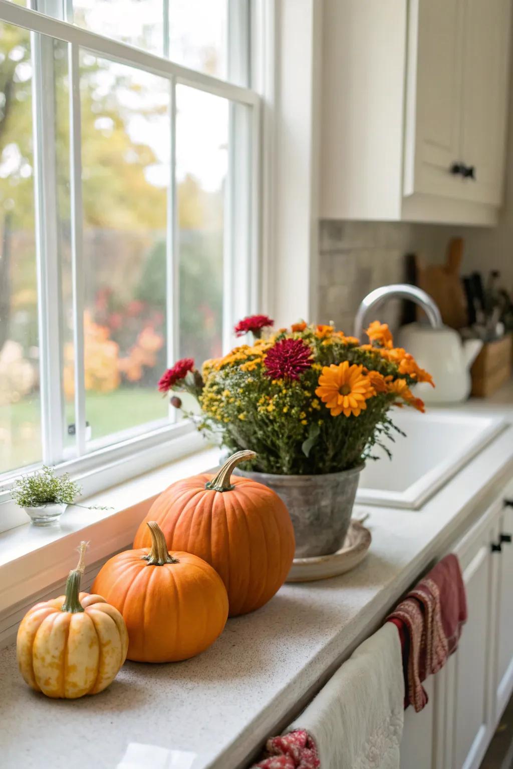Time-related aesthetics maintain your cooking area fresh and appealing.