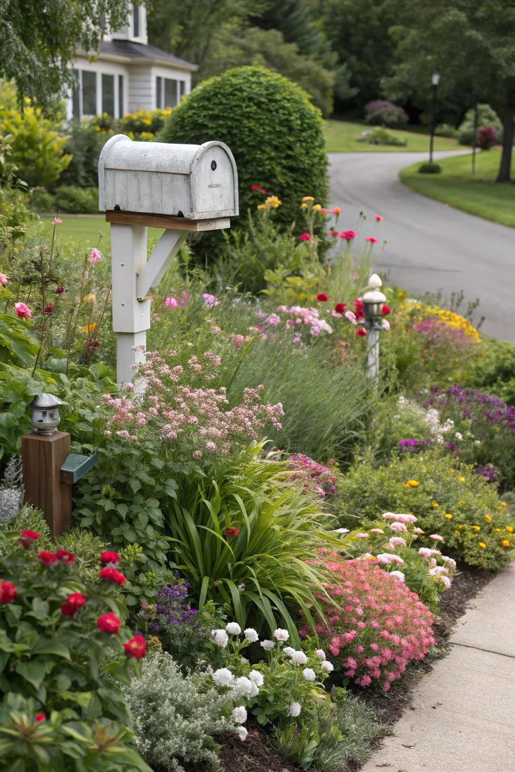 Varying heights and textures establish a captivating and layered aesthetic.