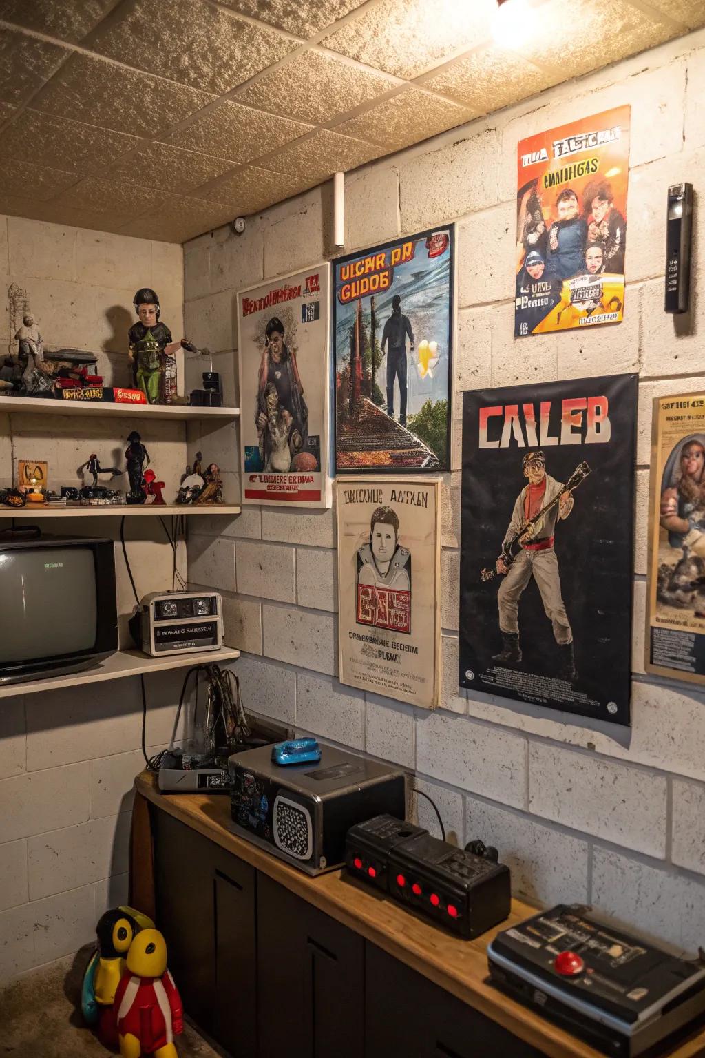 Express your unique interests through thoughtfully chosen themed decor.