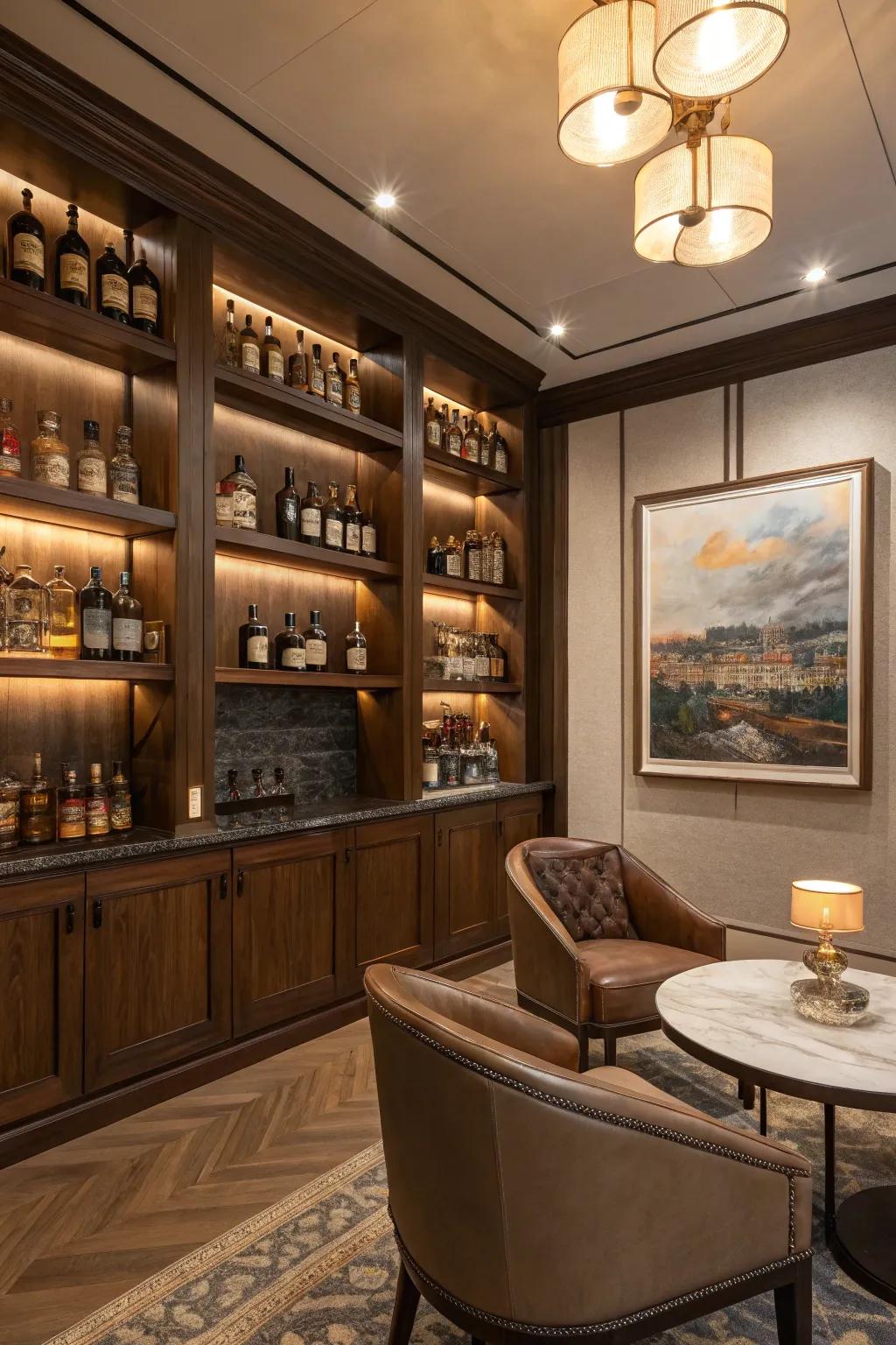 Artwork adds a personal touch and enhances the room&rsquo;s character.