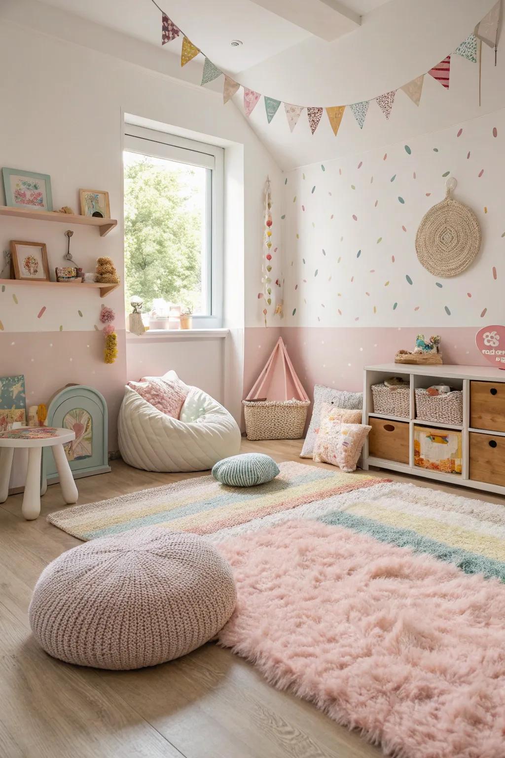 Textural variety enhances sensory experiences.