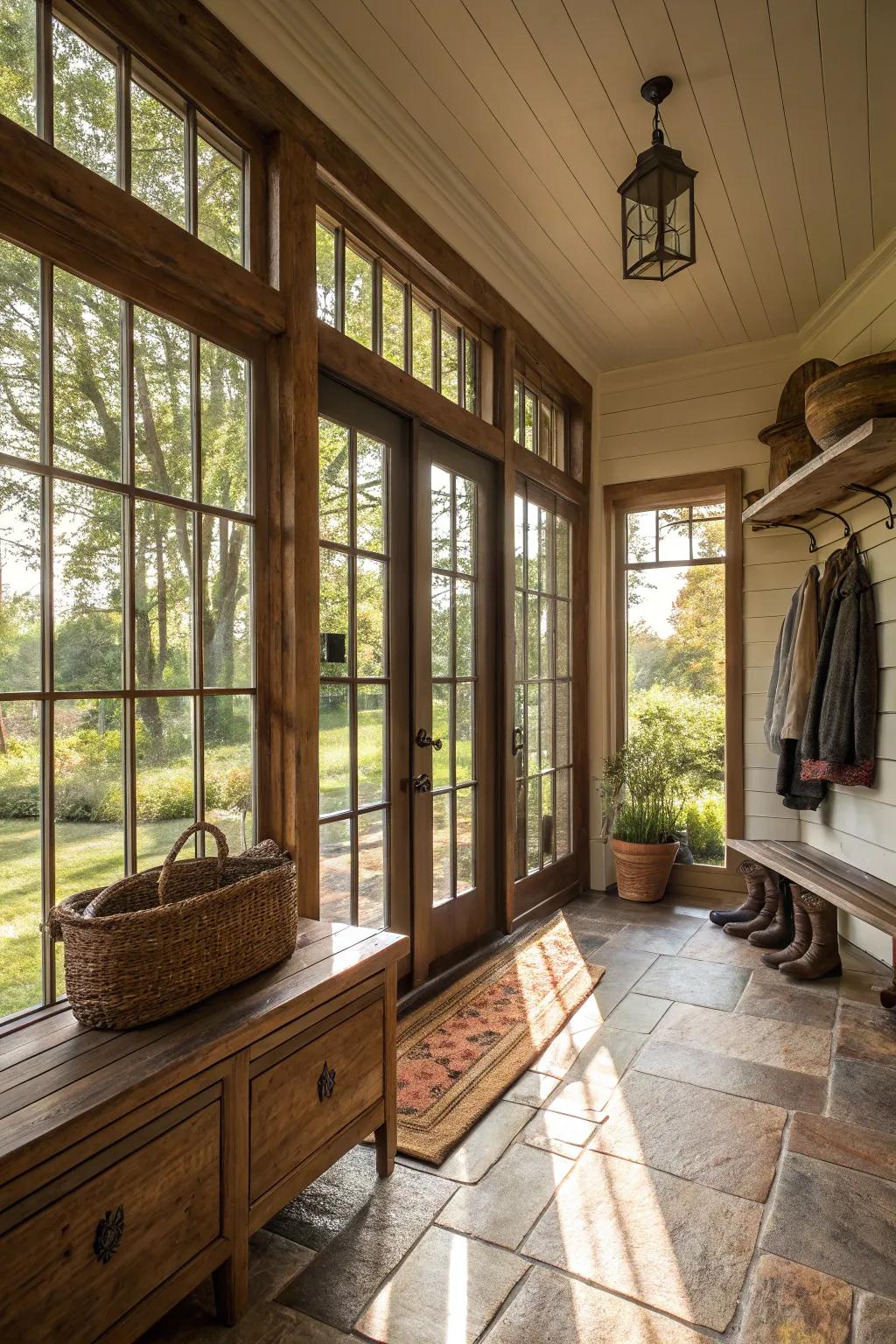 Transform your entryway with natural light.