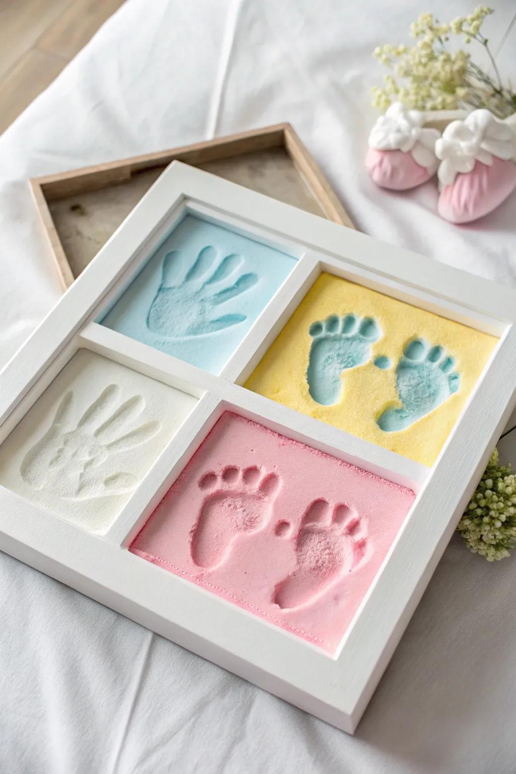 Little impressions that tell the story of a new beginning.