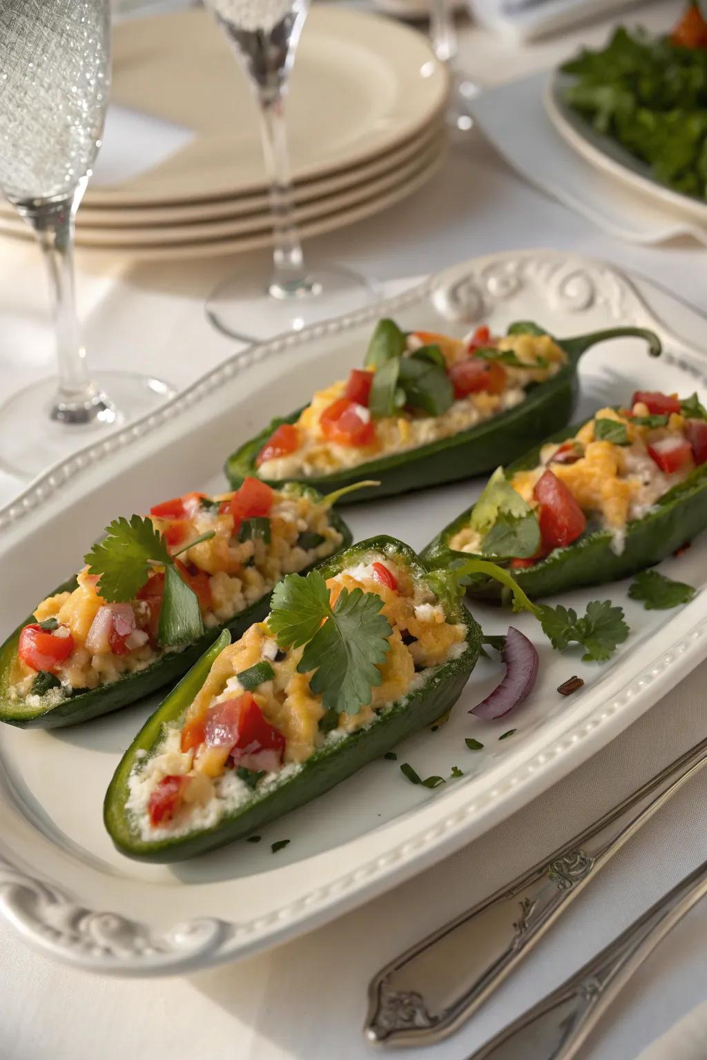 Spice up your Thanksgiving with stuffed spicy starters.