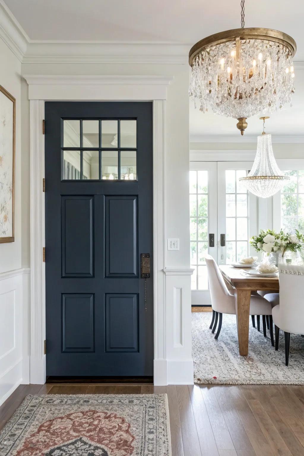 Deep Ocean doors add a touch of luxury and refinement.