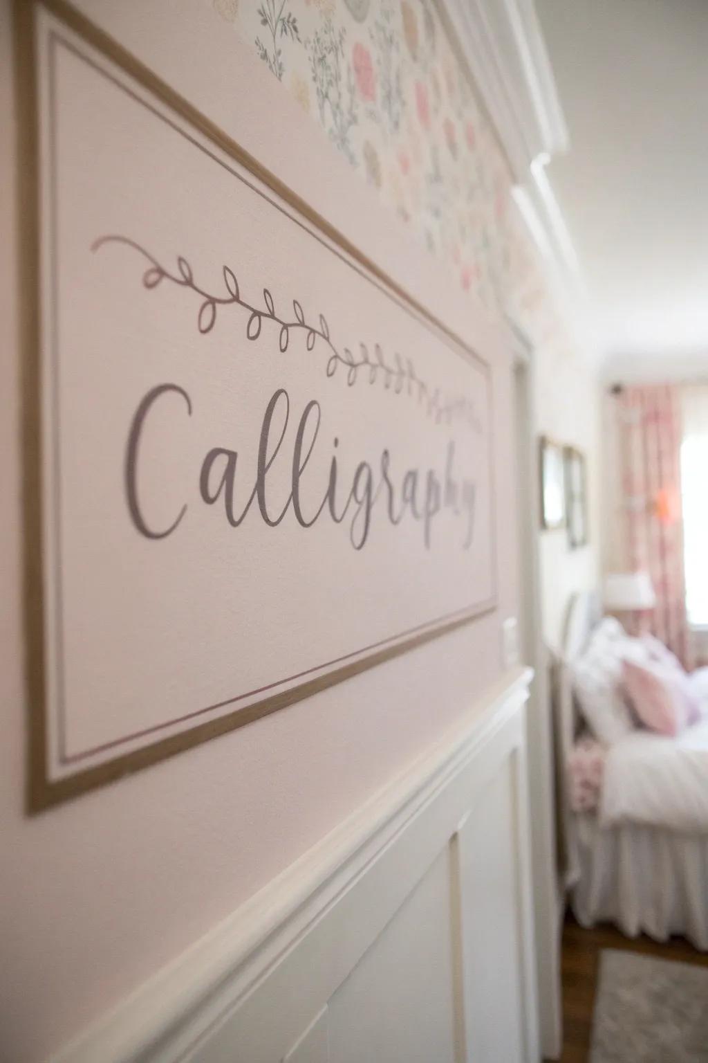 Inspire through a text and script border.