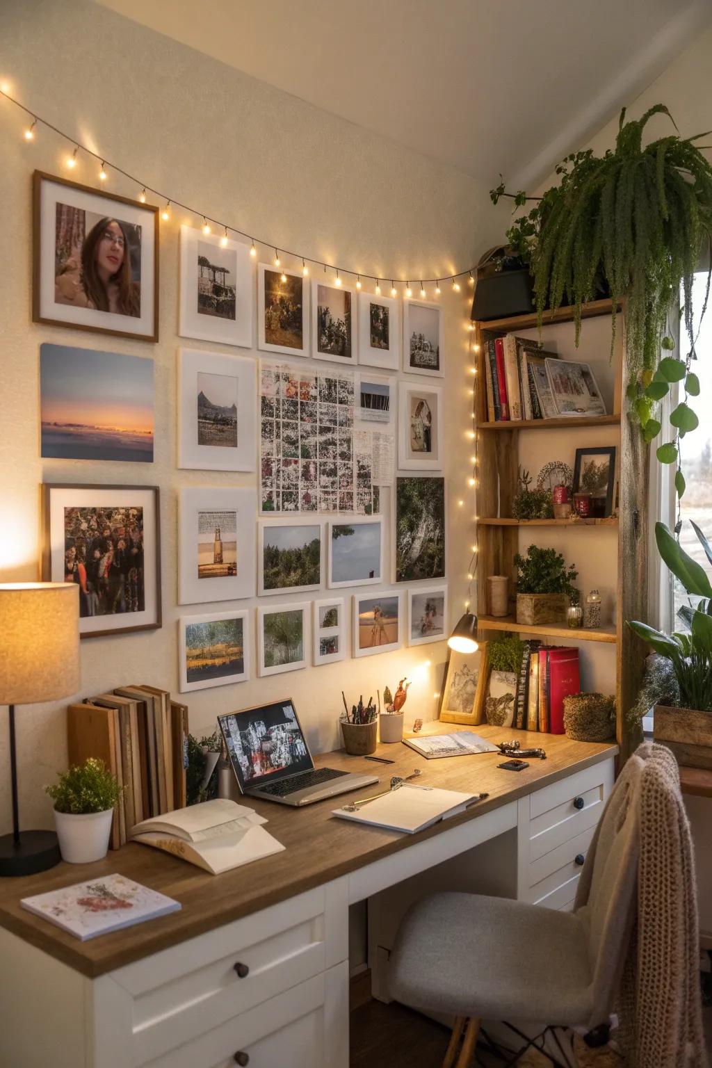 Add significance with quotes in your photo collage.